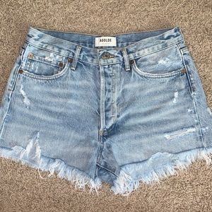 Agolde Parker Shorts in Swapmeet, size 27
